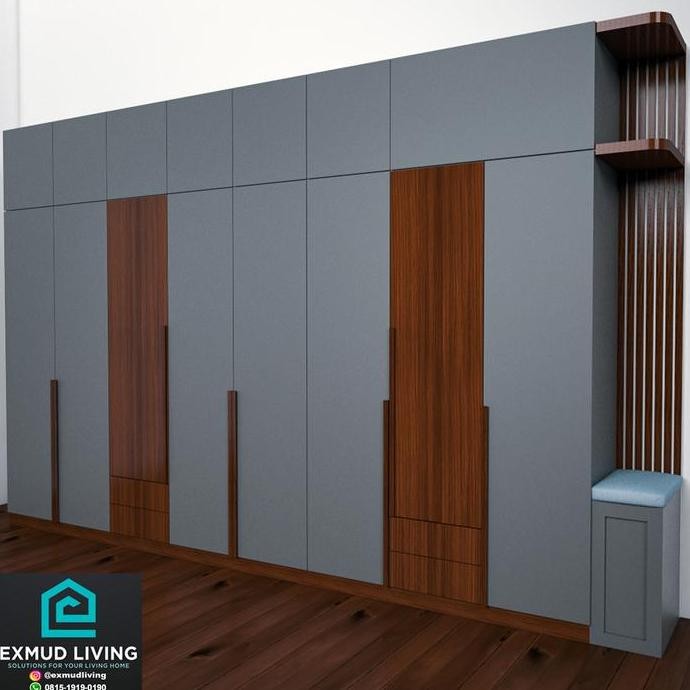 Promo DP Lemari Pakaian | Walking Closet | Wardrobe in Ibu Siska COD