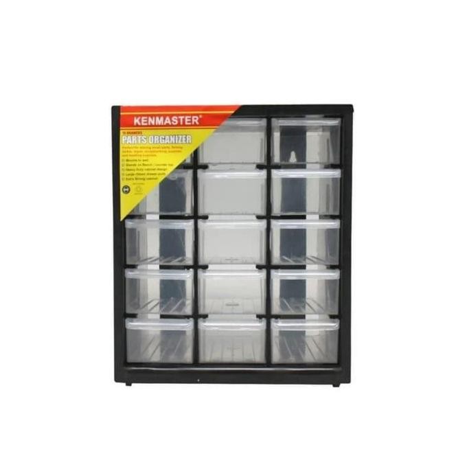 Rak Komponen Laci Komponen Laci Obat 15 Slot Kenmaster