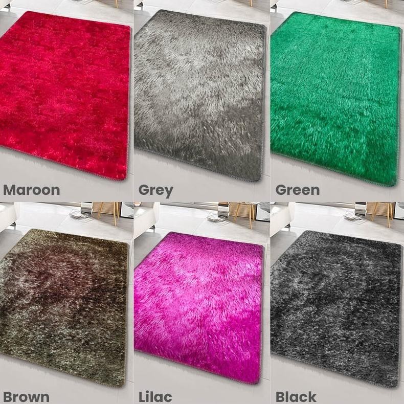 [DLUXE LIVE] KARPET RASFUR BUSA MALAYSIA UK. 90 X 150, 120 X 180, 180 X 200 KETEBALAN 2,8CM