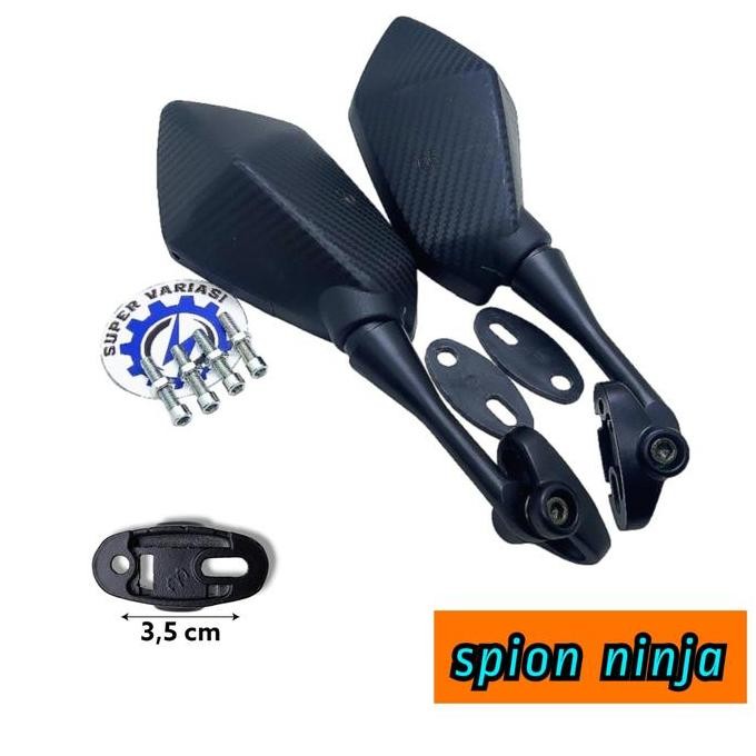 spion carbon ninja 250 - cbr150 - cbr facelift - cbr k45 - r25 v2 - nmax - pcx