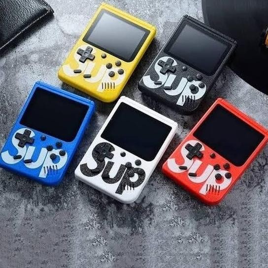 ROULACASE - SMARTCOM - Game Boy Mini SUP LCD Retro 400 Permainan Anak Game Box Portabel 1 / 2 PLAYER
