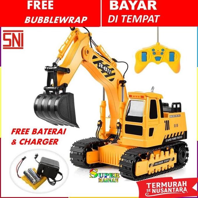 Mainan Rc Excavator Remote Control Rc Eskavator Mobil Bego Beko Remot