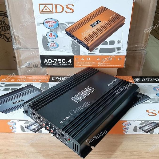 Power Ads Ad-750.4 Amplifier Ads Ad-750.4 Power 4 Chanel Ads 750.4