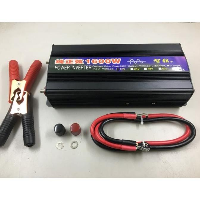 POWER INVERTER TAFFWARE PURE SINE WAVE 1000 WATT 1600W MOBIL INVERTER ORIGINAL DAN TERPERCAYA