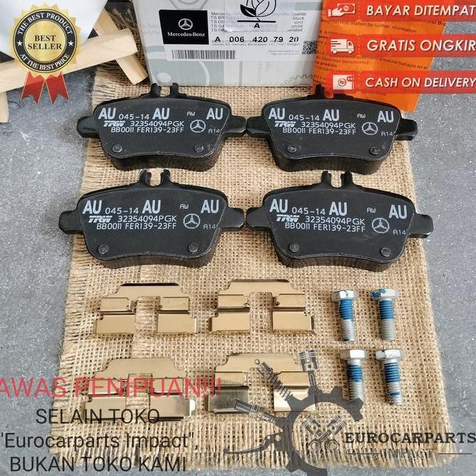 Brake Pad Kampas Rem Belakang Mercedes W117 W156 W176 W246 A0064207920