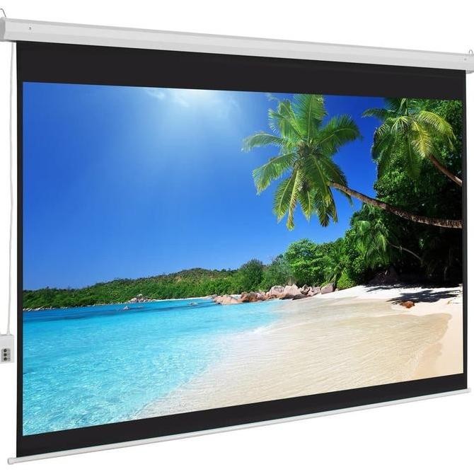 DY7 - Screen Projector 119" 16:9 Motorize Metalic Motorize Screen