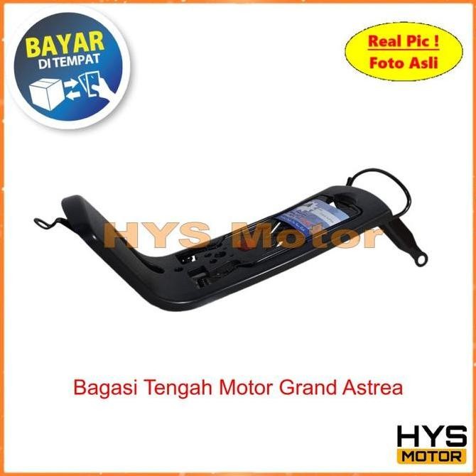 Bagasi Tengah Grand Astrea - Penjepit Barang Variasi Aksesoris Motor Honda Bahan Besi Kuat