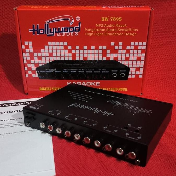 Parametrik Hollywood Hw 789 S - Preamp Karaoke Mobil - Dinasti Audio