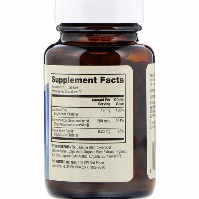 Dr Mercola Zinc Plus Selenium 90 Caps Multivitamin - Immune Support Original