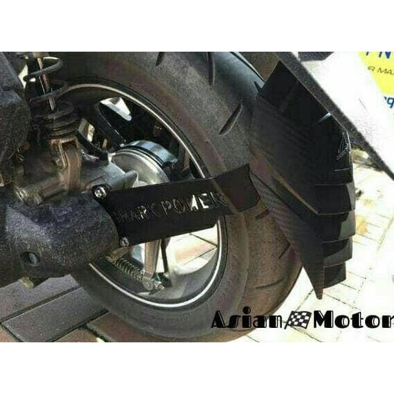 Mudguard Aerox 155 Shark Power/ Mudguard Shark Power Aerox 155
