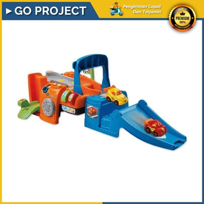 Go-Project Vtech Baby Toet Toet Race Circuit 2 In 1 Mainan Edukasi Sensorik Anak - Vt6723 Original H