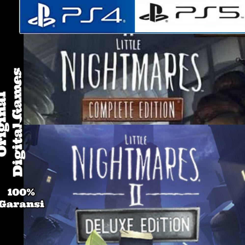 SWALLOWTAIL- Little Nightmares 1 Complete + Little Nightmares 2 Deluxe PS4 PS5 DIGITAL