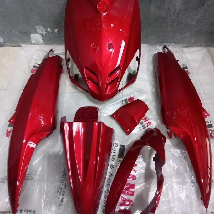 Promo bodi mio sporty merah marun original yamaha COD
