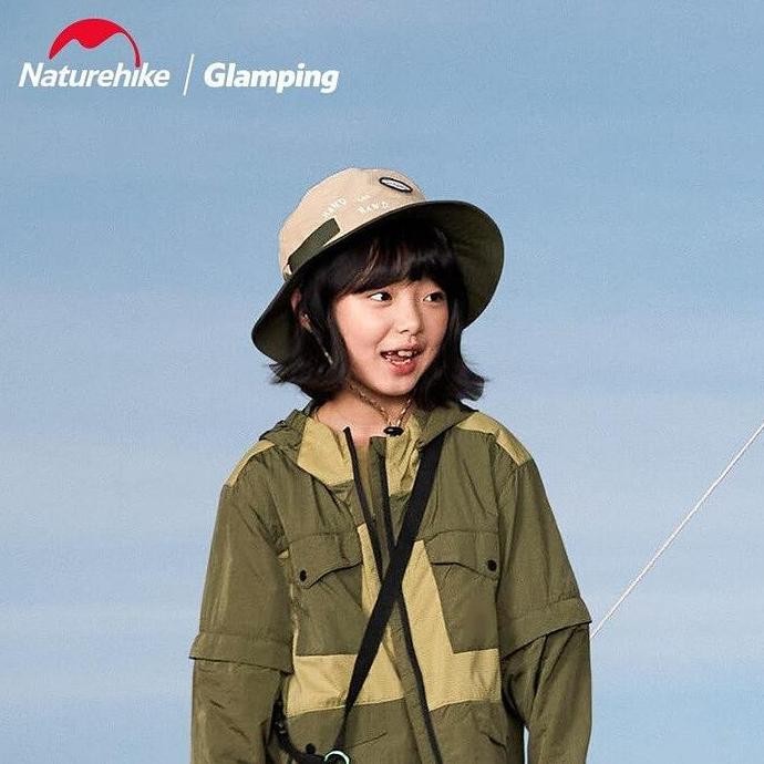 Promo TOPI ANAK NATUREHIKE NH22MZ003 BUCKET HAT TOPI RIMBA CHILDREN ORIGINAL COD