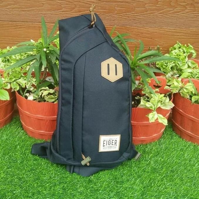 TERBARU Tas Selempang Eiger 910004626 002 Navy Route Sling Bag
