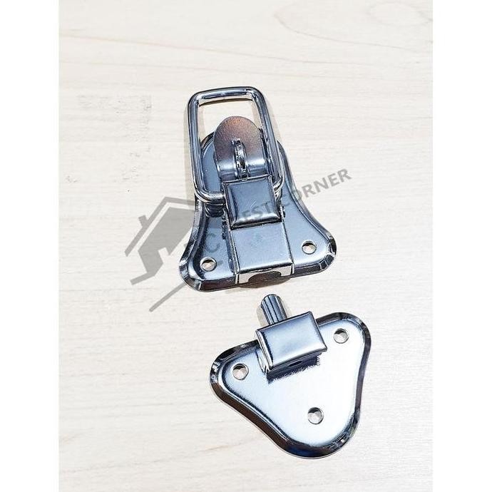 Kaitan Koper / Kaitan Peti / Overval Kunci Kupu Chrome