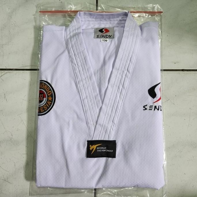 Baju Taekwondo Dobok Diamond Two SENDY Seragam Original