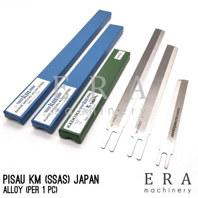 Pisau KM SSAS Alloy Japan Original per 1pc Super Special Alloy Steel Jepang Mesin Potong Bahan Kain 
