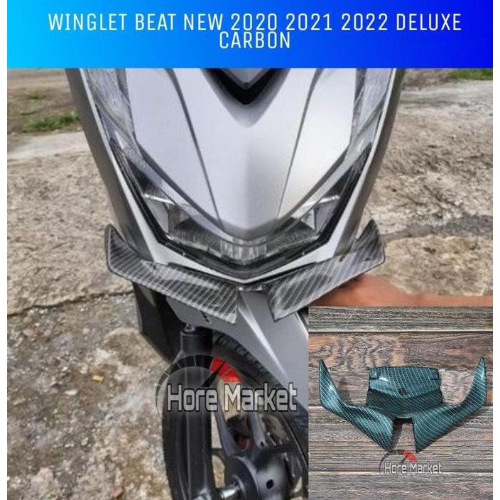 WINGLET BEAT NEW DELUXE 2020 2021 2022 BEAT STREET CARBON BEST SELLER