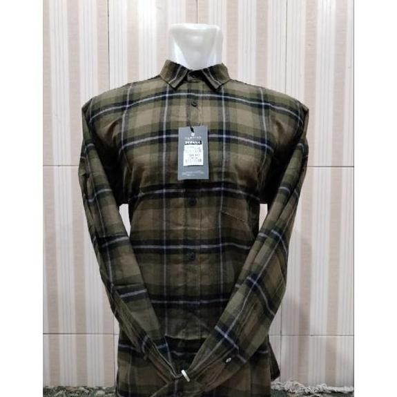 Benhill Flanel 2xl 3xl 4xl/Kemeja Benhill Flanel panjang NEW