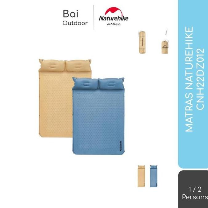 Matras Self Inflate / Sleeping Pad Camping Naturehike Cnh22Dz012