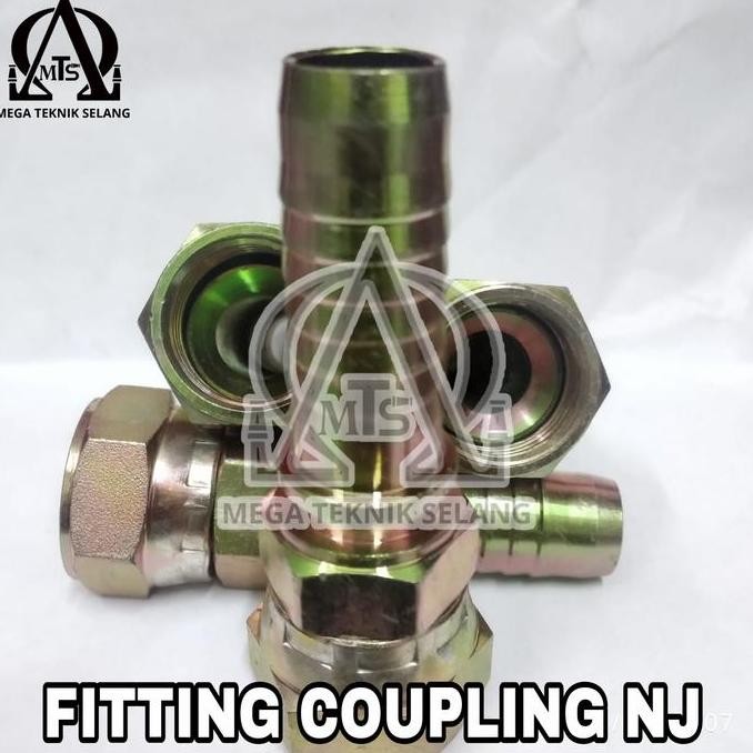 DV191 - Fitting Coupling R2 12 - 12 NJ Hydraulic 3/4" NJ JIC Double Hex