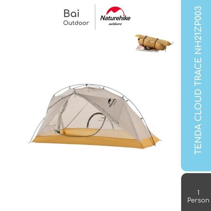 Tenda Cloud Trace Ultralight 1 Orang Camping Naturehike Nh21Zp003
