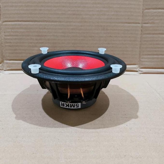 DF240>> SPEAKER WOOFER ELSOUND 5 INCH 80WATT 5MK MERAH ORIGINAL