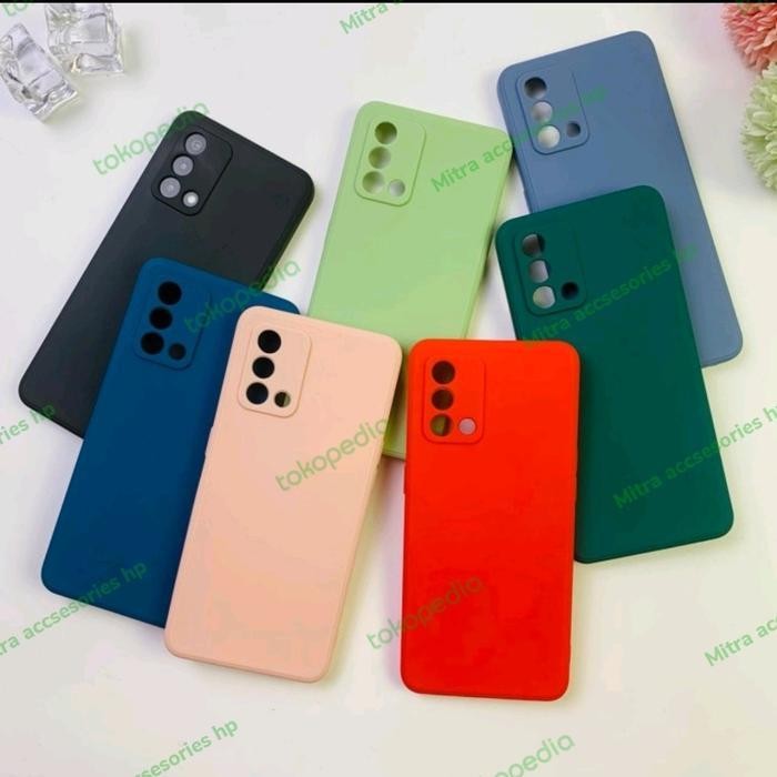 Case Oppo A95 softcase anti noda silicon