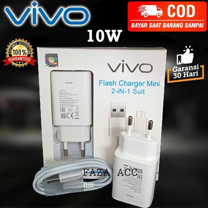 CHARGER VIVO ORIGINAL 100% 10 WATT HIGH QUALITY CASAN ORI ASLI 10W