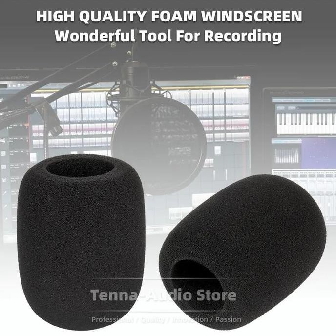 DB105 >> Busa mic Elgato wave 3 Windscreen pop filter foam dustproof shield