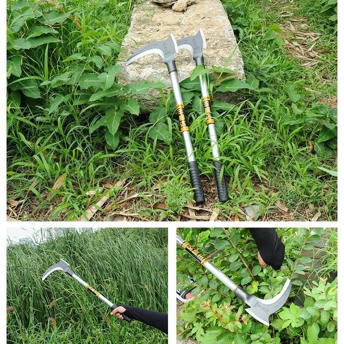 New New Sabit Pertanian Alat Sabit Rumput Berkebun Sabit Kecil Alat Padi ( Alat Panen Padi Dan Rumpu