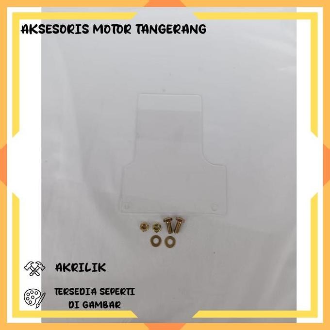 Mudflap Nmax New Bahan Akrilik Penahan Lumpur Mika Kolong Akrilik