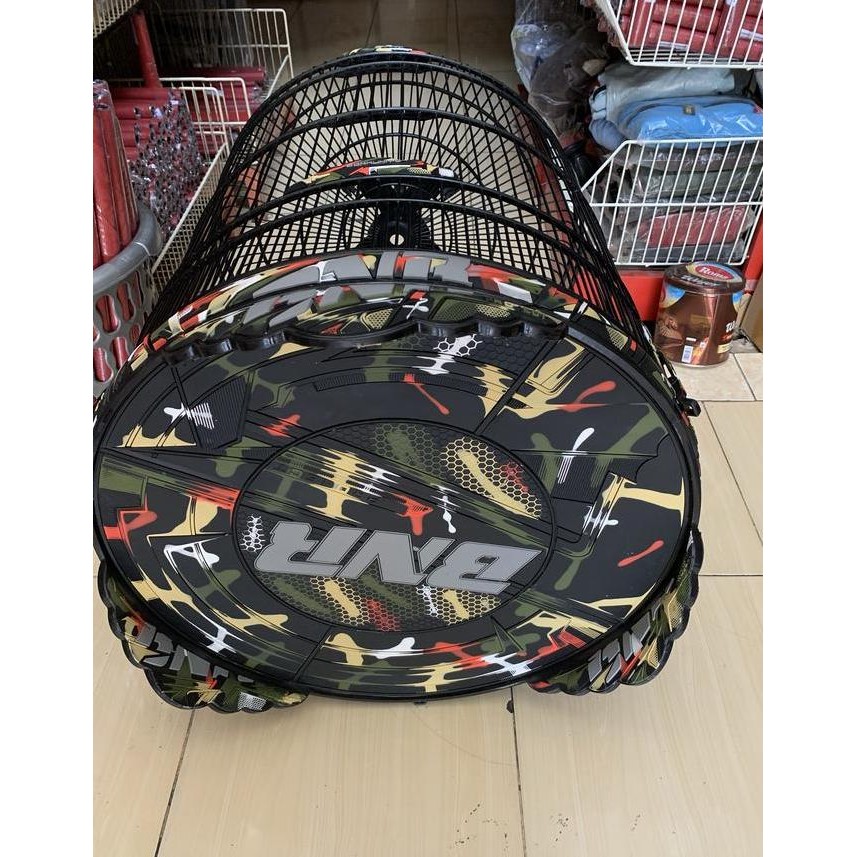 SANGKAR KANDANG MURAI BNR ARMY RACING 3D BARU NO 2 murah