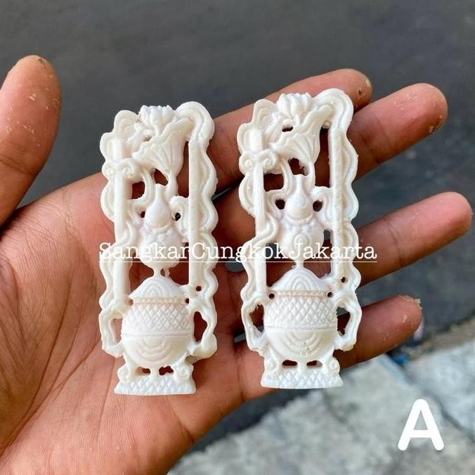 Longsan Ukir Sangkar Cungkok Pleci Bahan Resin Peninggi Tangkringan Ukir murah