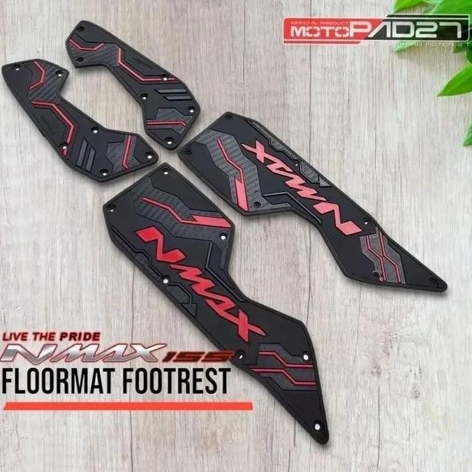 Karpet Pijakan Kaki Nmax New 2020 -2023 Pijakan Kaki Nmax By Motopad27