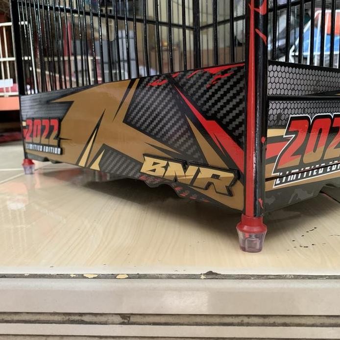 SANGKAR KANDANG BURUNG KOTAK BNR DECAL LIMITED 2022 NO 2 murah