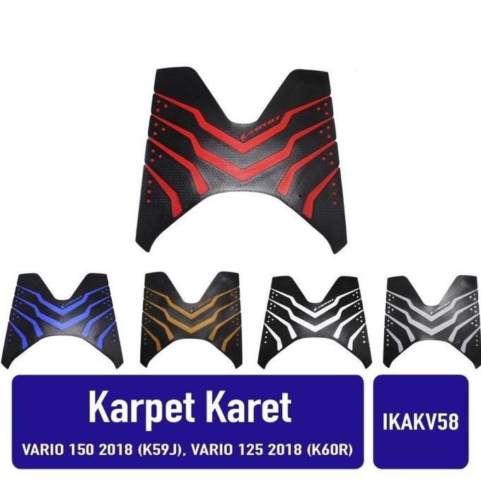 Aksesoris Karpet Stepfloor Step Pijakan Kaki Honda Vario All 150 125 Vario New Old 2015 2016 2017 20