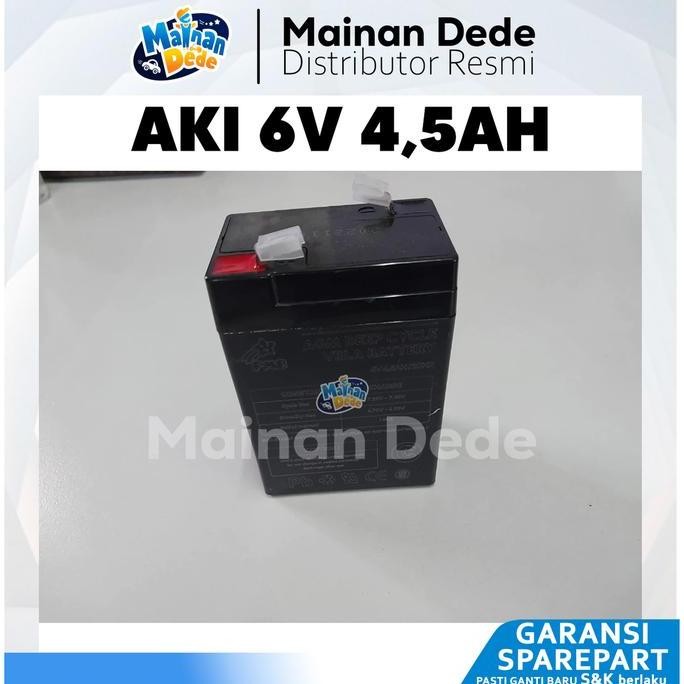 Aki Kering 6V7Ah Untuk Mainan Mobil Aki