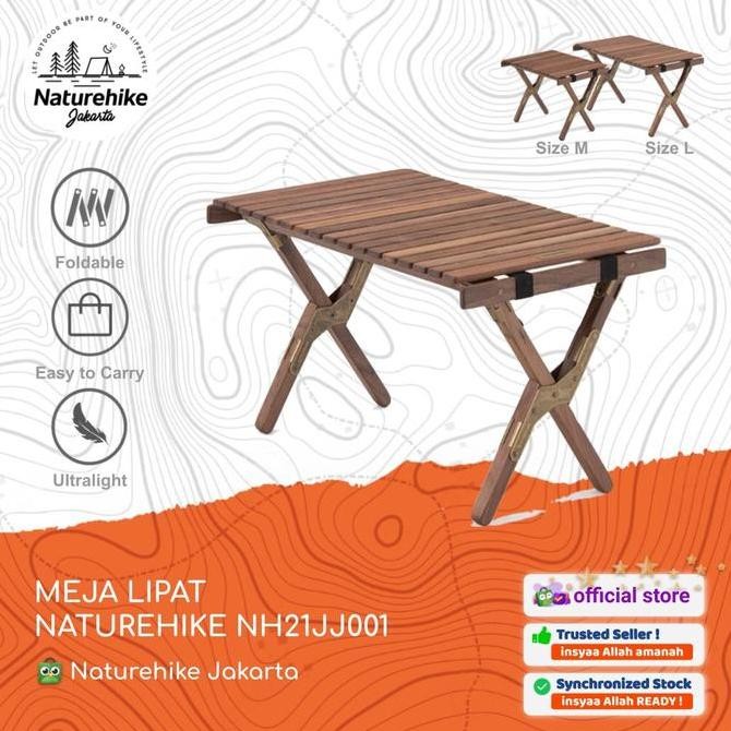 Meja Lipat Naturehike Nh21Jj001 Portable Camping Piknik Outdoor