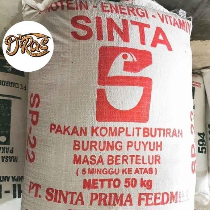 pur puyuh SP 22 Pakan Burung Puyuh Sinta Sp-22 1 karung 50kg murah