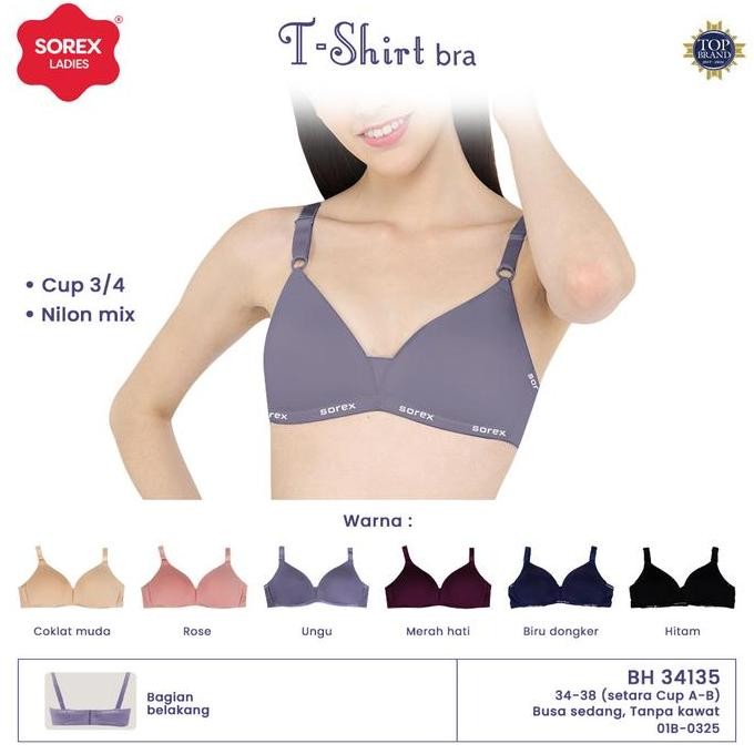 Bh/Bra Sorex 34135 Super Nyaman T-Shirt Fashion
