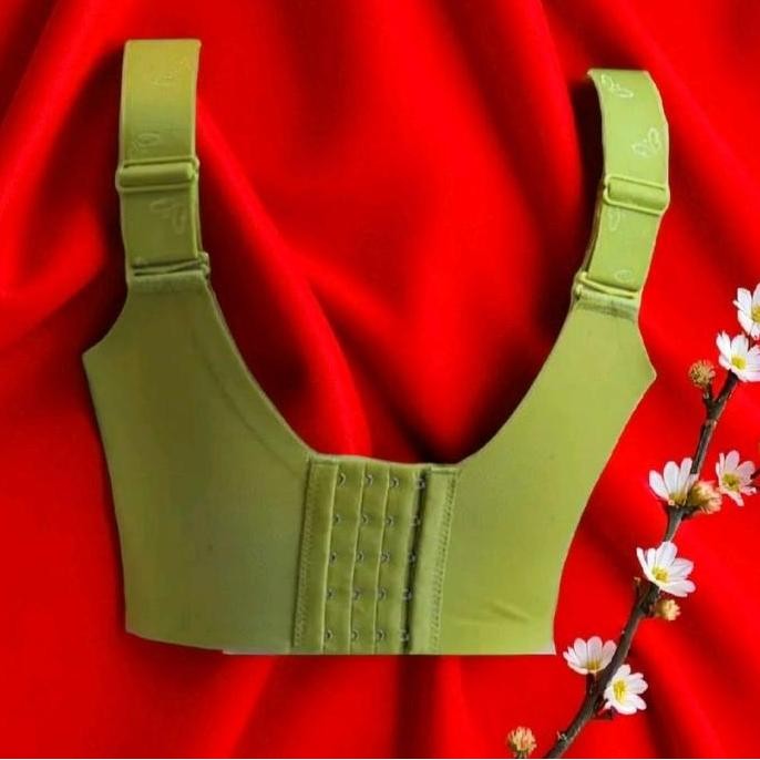 Bh Super Jumbo Bra Kait 5 ( Isi 3Pcs ) Penekan Lemak Tanpa Busa Tanpa Kawat Size 40-46