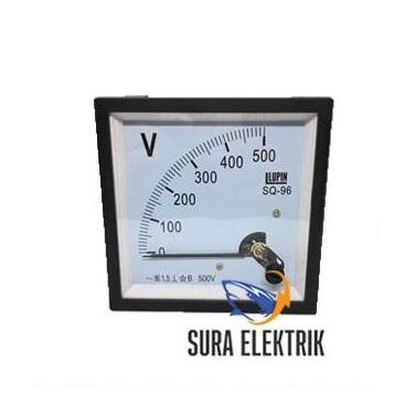 VOLT METER 500V 96x96 LUPIN