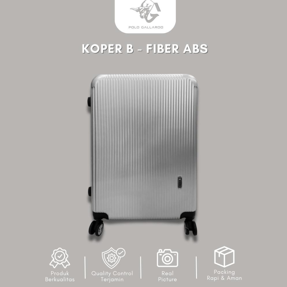 POLO GALLARDO KOPER 17 18 20 24 28 INCH SIZE CABIN KABIN BAGASI HARDCASE FIBER ABS SUITCASE