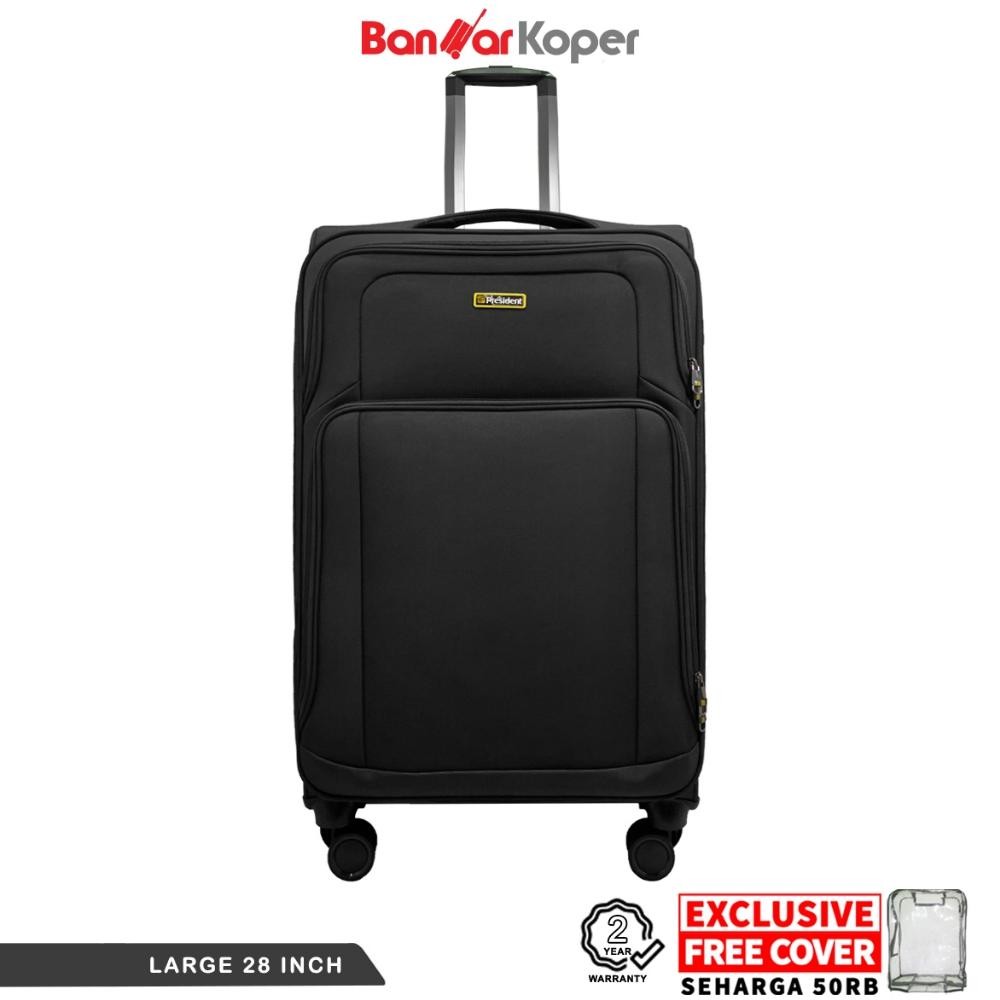 PRESIDENT 1914 ORIGINAL KOPER 28 INCH KAIN SOFTCASE TSA LOCK EXPANDABLE