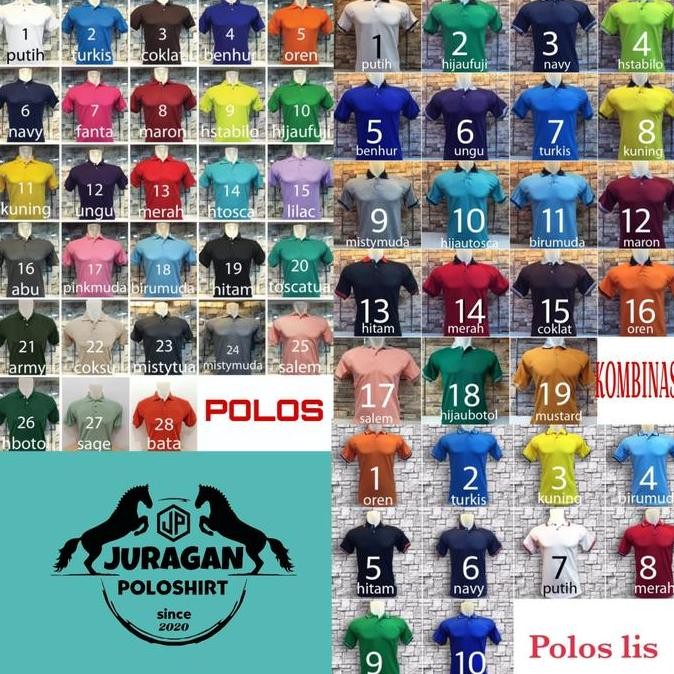 DE47 - KAOS KERAH SABLON//CUSTOM KAOS KERAH SABLON//BAJU KAOS KERAH SABLON//BAJU SABLON//SABLON DIGI