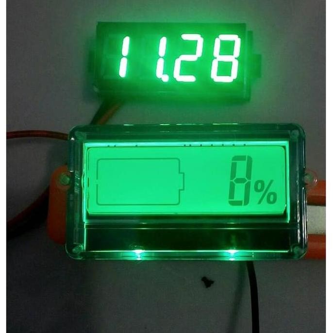Waterproof Display LCD Battery Baterai Capacity Kapasitas Meter Tester