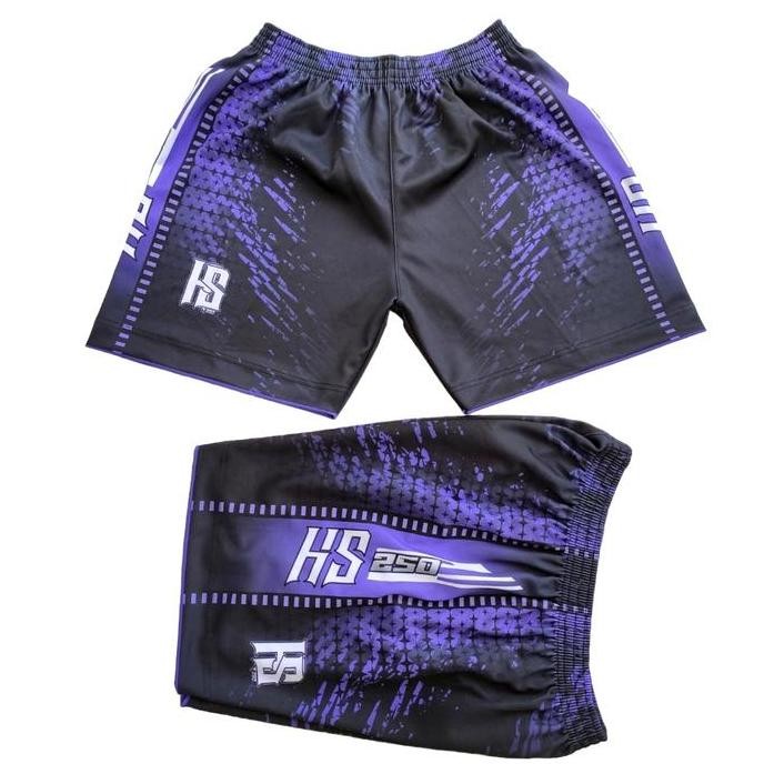 Celana voli mizuno full printing depan belakang kolor olahraga