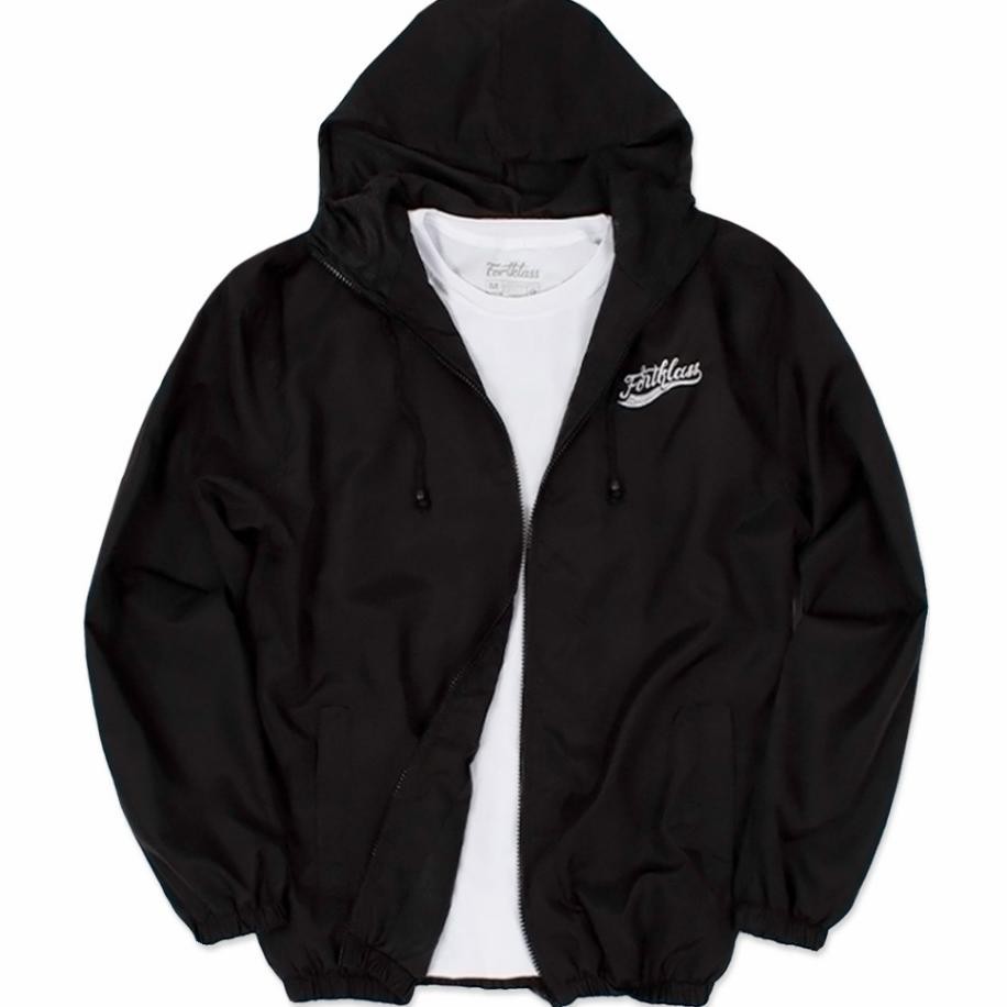 Fortklass Tra Suit Jaet Windbreaker Jaket Running Lari Gym Parasut Pria Jaket Lari Gym Parasut Anti 